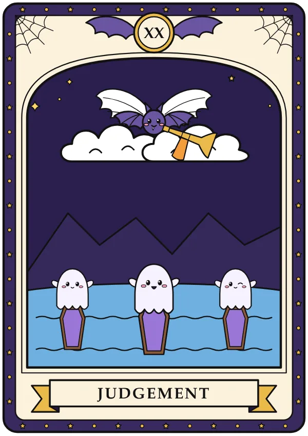 Judgement tarot card
