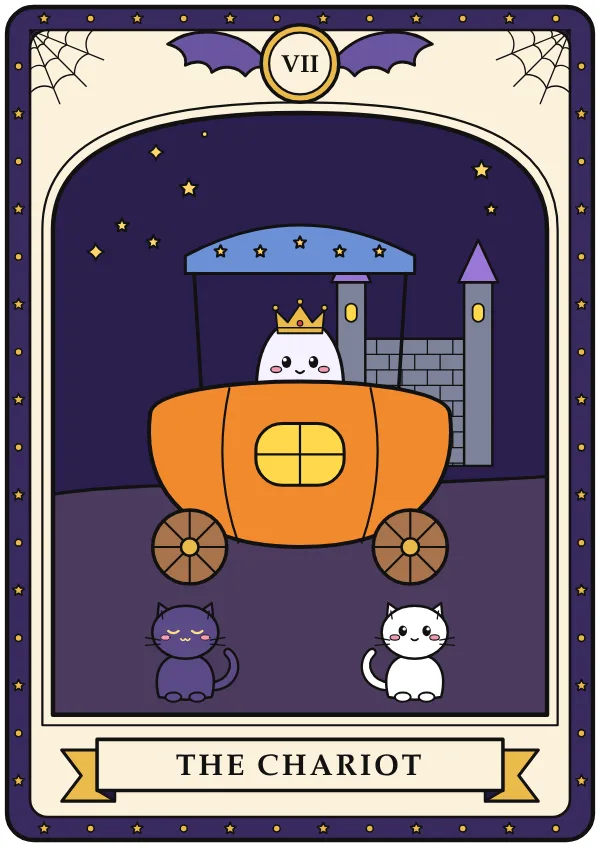 The Chariot tarot card