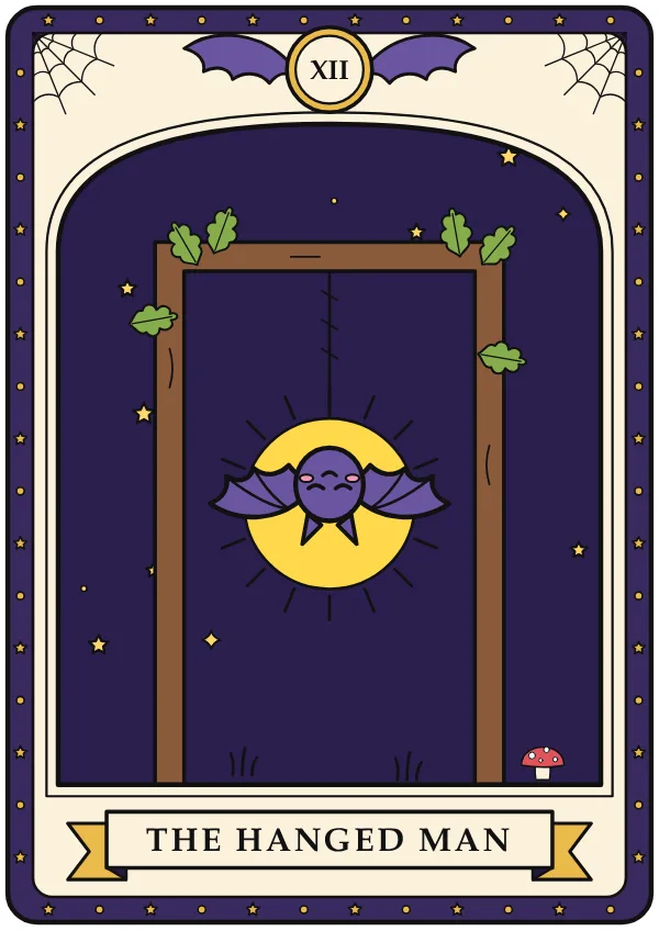 The Hanged Man tarot card