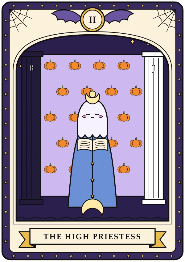 The High Priestess tarot card