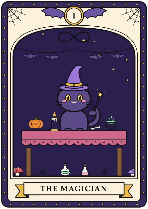 The Magician tarot card
