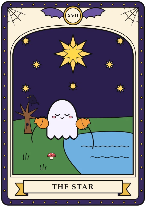 The Star tarot card