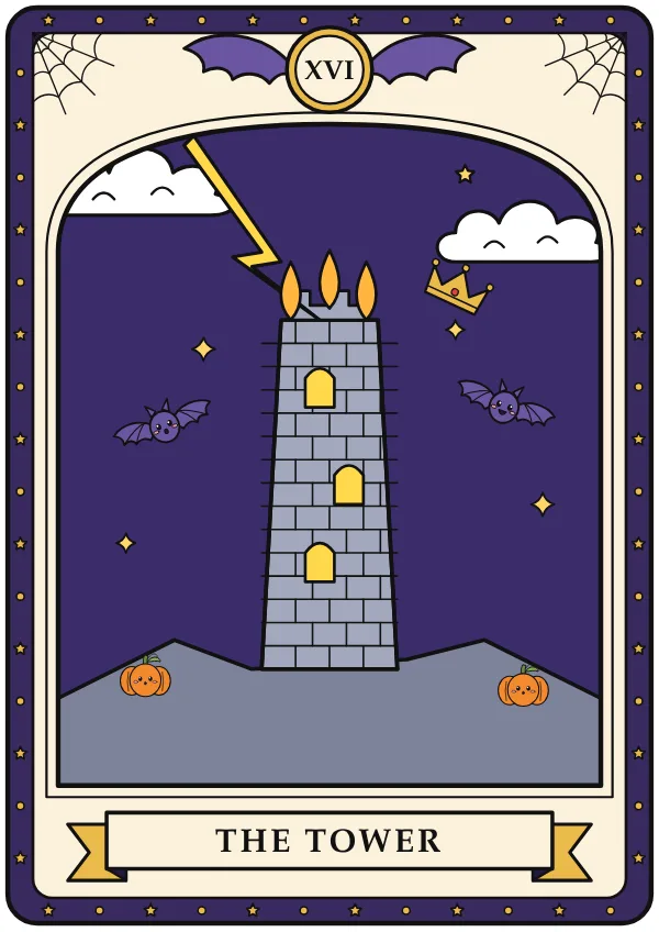 The Tower tarot card