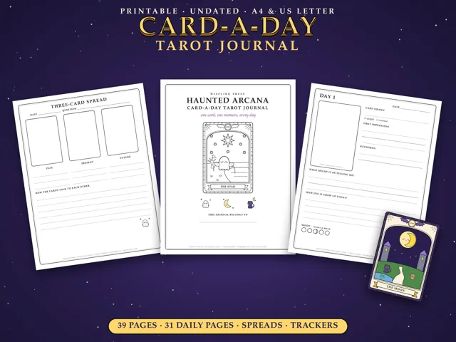 Card-a-Day Tarot Journal