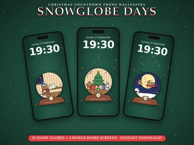 Snow Globe Phone Wallpapers